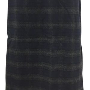Prada tartan blue/black/gray UE 42 wool skirt